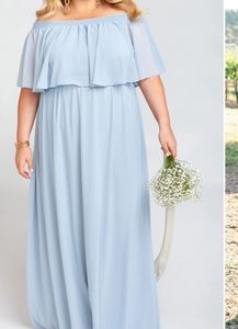 Show Me Your Mumu XXL Blue Hacienda Maxi Dress